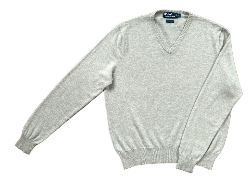 POLO RALPH LAUREN, 100% Cashmere Pullover, Men L, NP: 298€