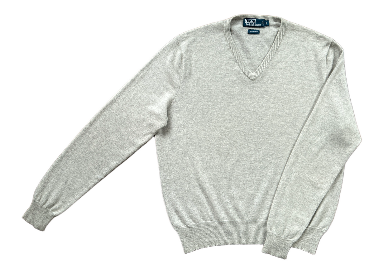 POLO RALPH LAUREN, 100% Cashmere Pullover, Men L, NP: 298€