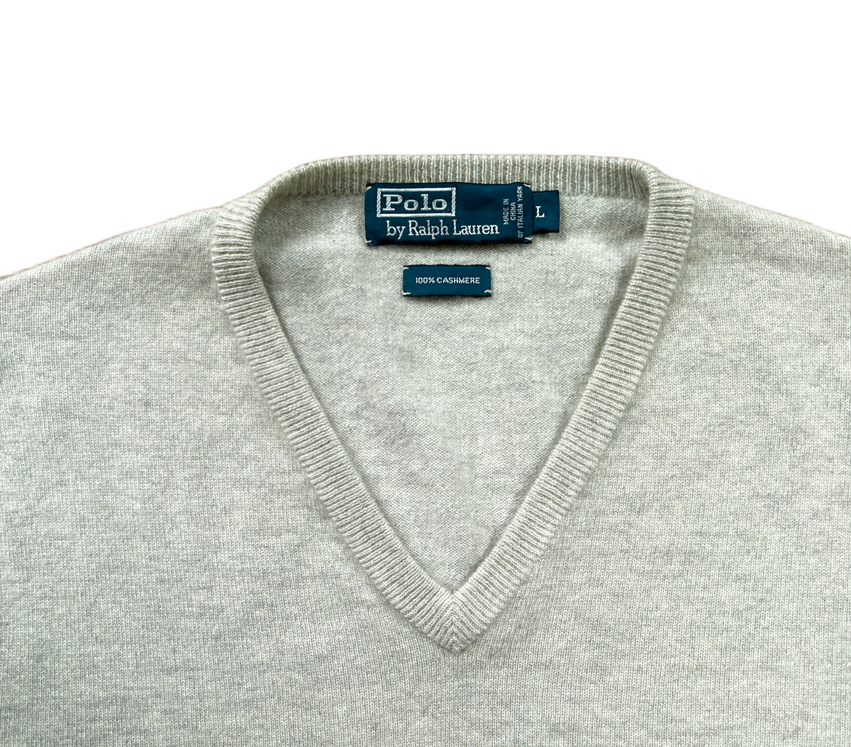 POLO RALPH LAUREN, 100% Cashmere Pullover, Men L, NP: 298€