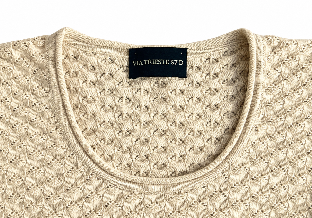 TRIESTE, Italy 100% Cashmere Pullover, Women S-M, NP: 179€
