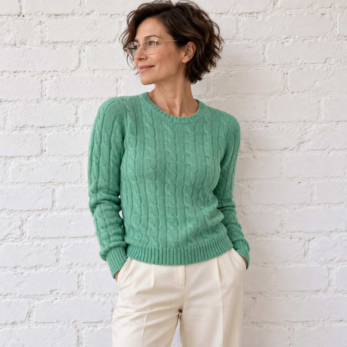 POLO RALPH LAUREN Cashmere Cable Knit Pullover, Women S, NP: 495€