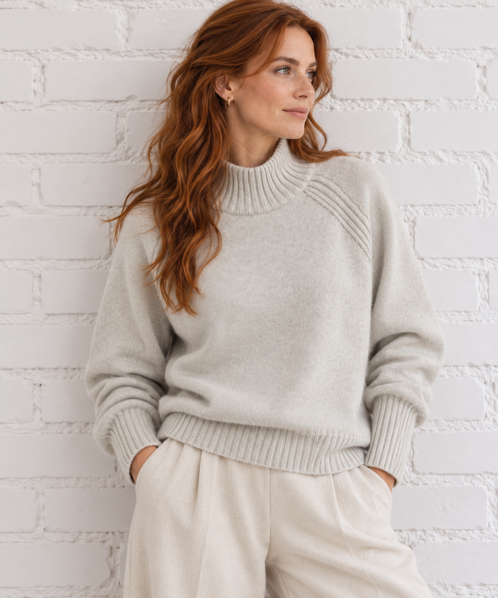 PERFECT CASHMERE 100% Cashmere sweater, Women M+, NP: ca. 284€