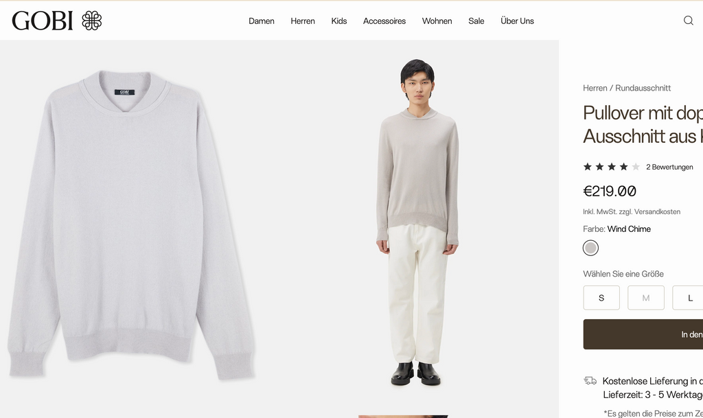 GOBI Cardigan, 100% Cashmere, Women M, NP: +200€