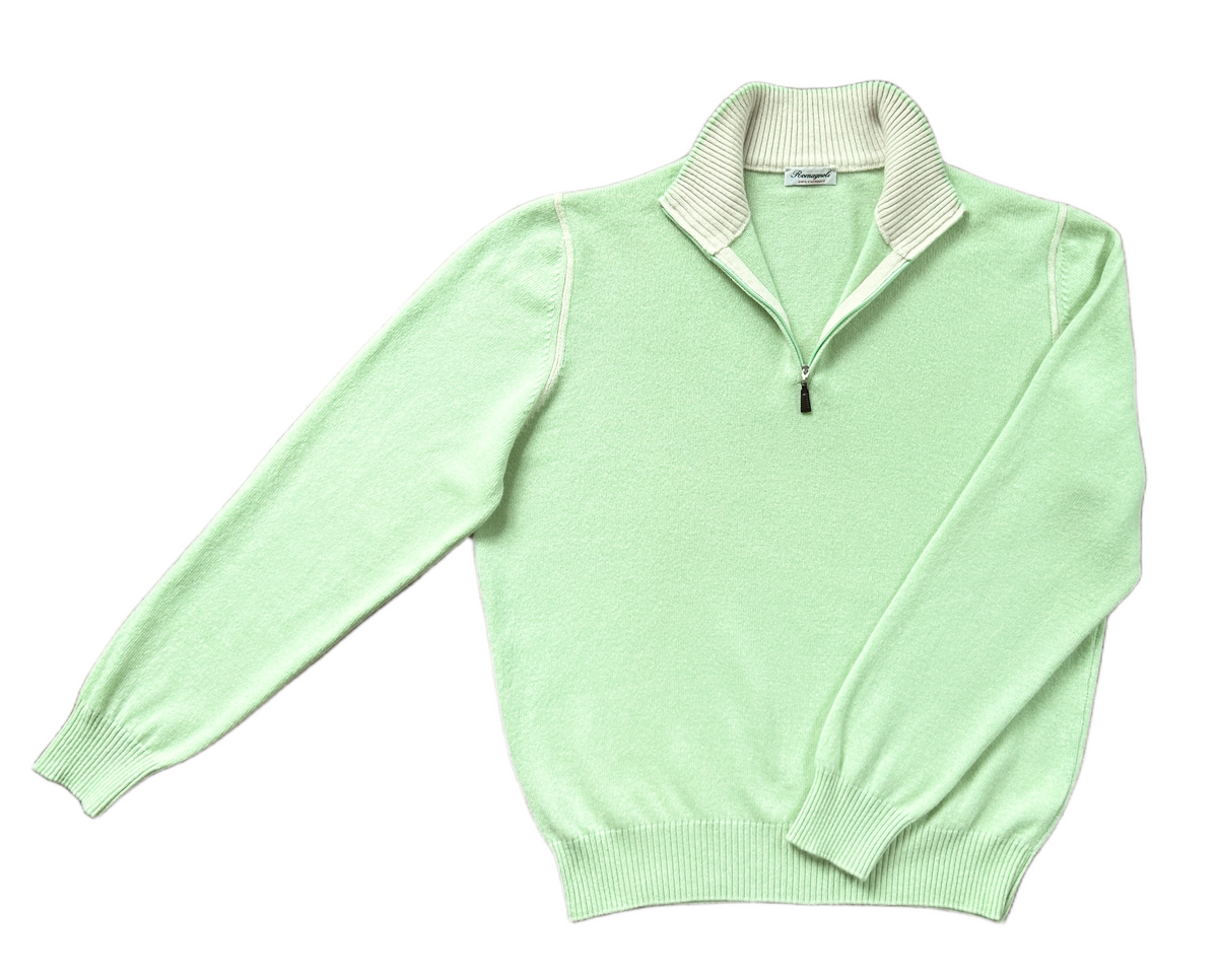 ROMAGNOLI, Italy Troyer, 100% Cashmere, Men L - XL, NP: 169€
