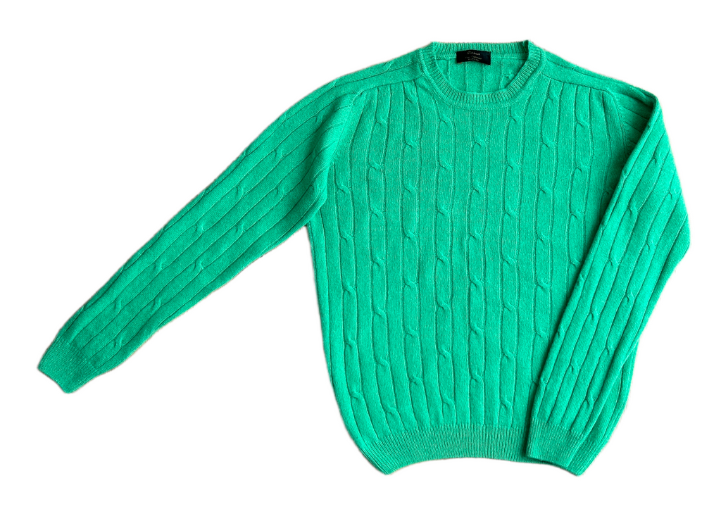 PULL LOVE, Firenze, Italy 100% Cashmere Cable Knit Pullover, Women S, NP: + 200€