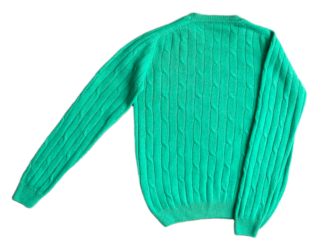 PULL LOVE, Firenze, Italy 100% Cashmere Cable Knit Pullover, Women S, NP: + 200€