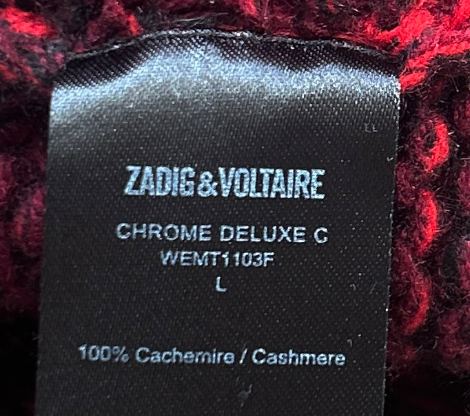 ZADIQ & VOLTAIRE, France, 100% Cashmere Pullover, Women M, NP: +600€