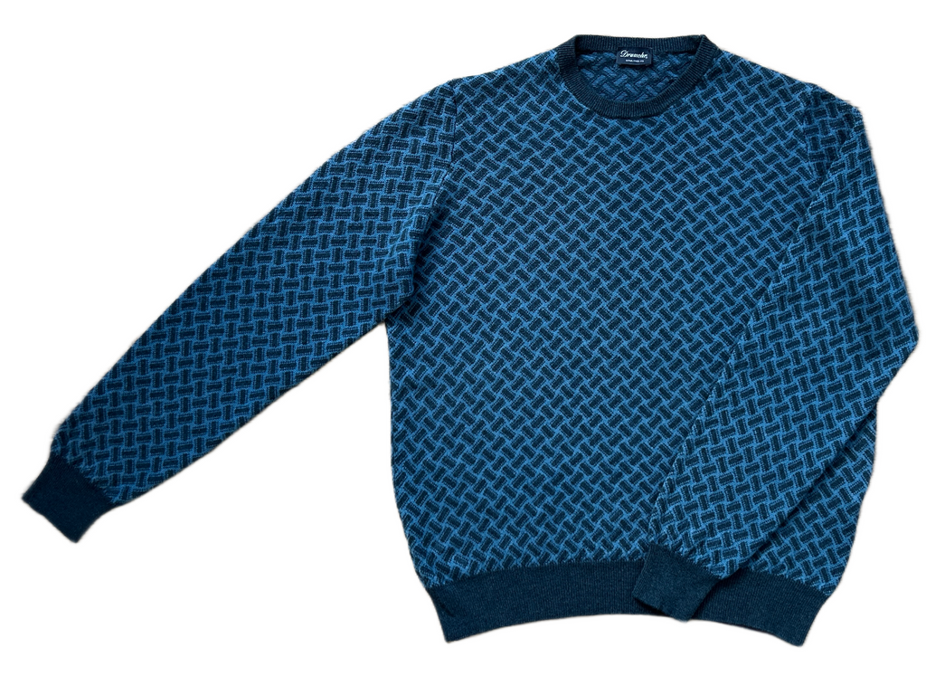 DRUMOHR, Scotland, 100% Cashmere Pullover, Men L, NP: 580€