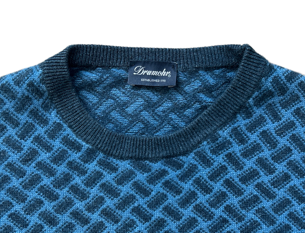 DRUMOHR, Scotland, 100% Cashmere Pullover, Men L, NP: 580€