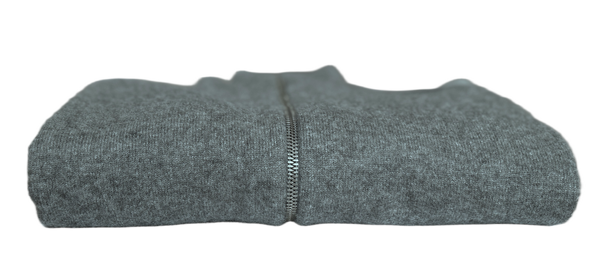 D.U.K.E., Italy, 100% Cashmere Zip-Cardigan, Men L, XL, NP: +1100€
