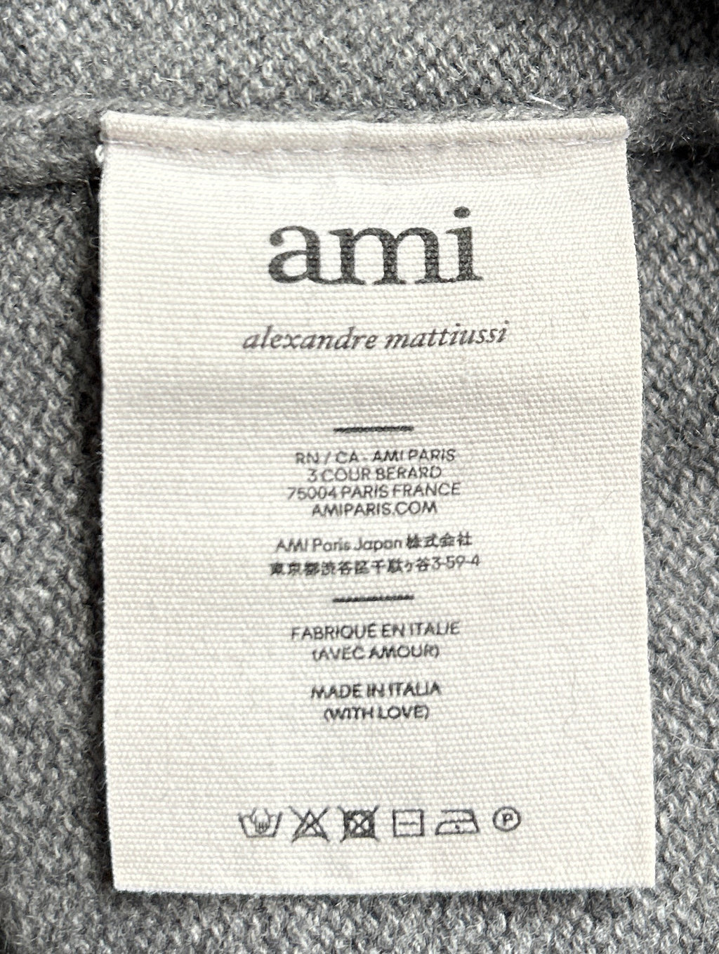 AMI Paris, 100% cashmere, Men L, NP: +700€