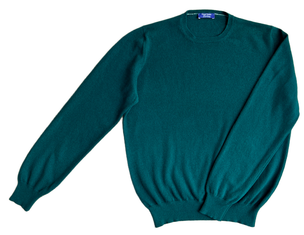 GRAN SASSO, Italy, 100% Cashmere Pullover, Men M, NP: +350€