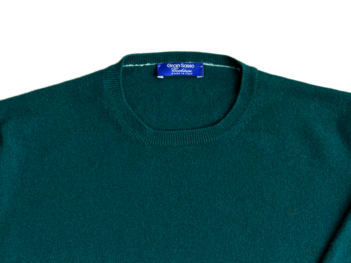 GRAN SASSO, Italy, 100% Cashmere Pullover, Men M, NP: +350€