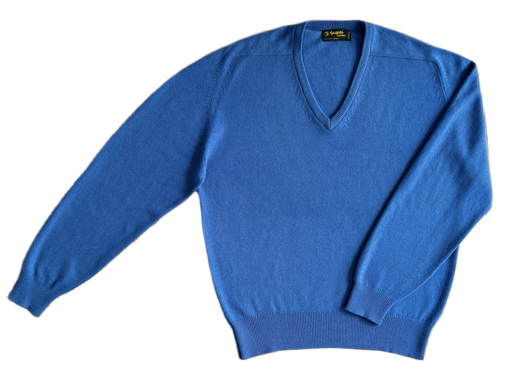 GRIFFITH, Scotland, 100% Cashmere Pullover, Men XL, NP: +350€