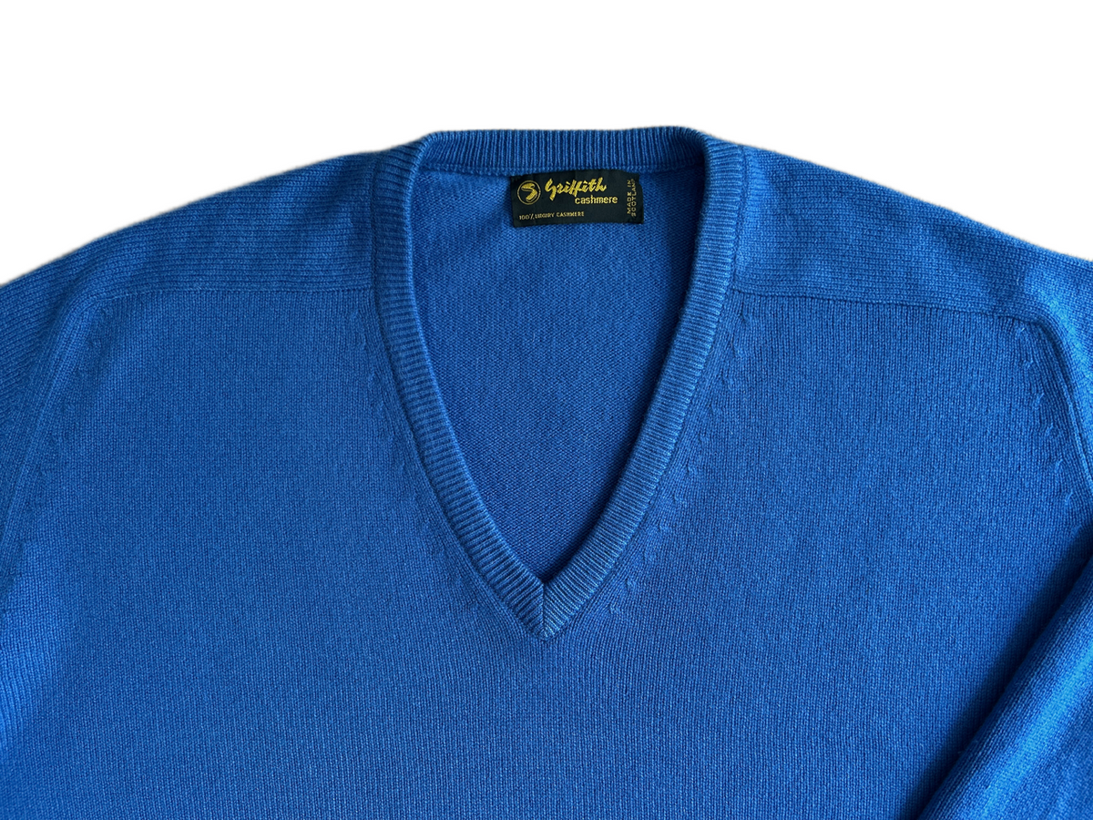 GRIFFITH, Scotland, 100% Cashmere Pullover, Men XL, NP: +350€