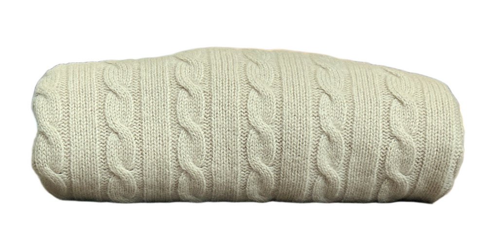 LAUREN, Ralph Lauren 100% Cashmere Cable Knit Pullover, Women M, NP: 185€