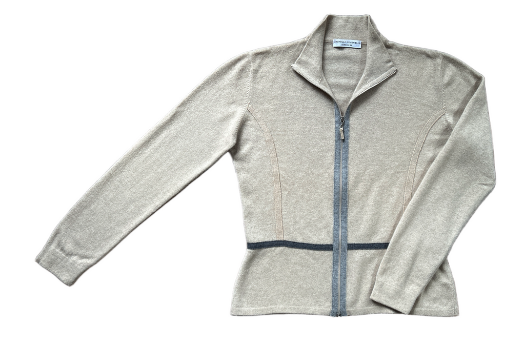 BRUNELLO CUCCINELLI 100% Cashmere cardigan, women M, NP: ca. 2900€