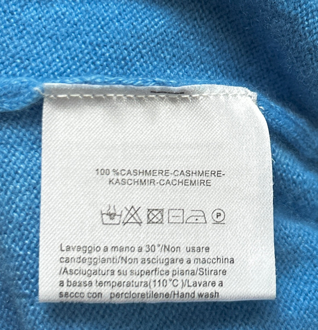 ANDREA FENZI, Italy 100% Cashmere Pullover, Women L, NP: ca. 180€