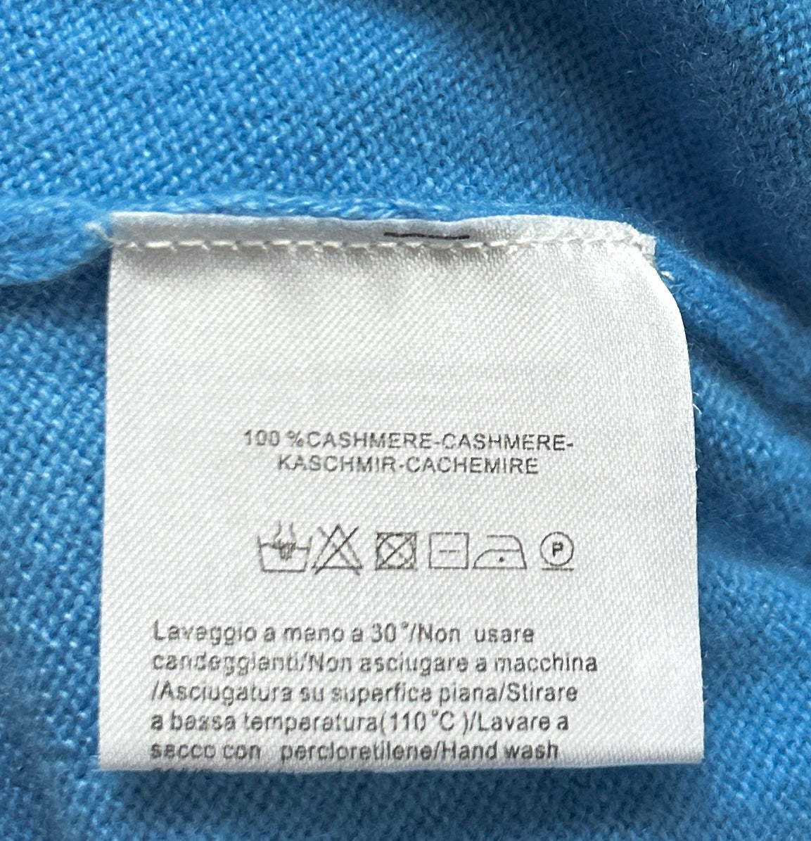 ANDREA FENZI, Italy 100% Cashmere Pullover, Women L, NP: ca. 180€