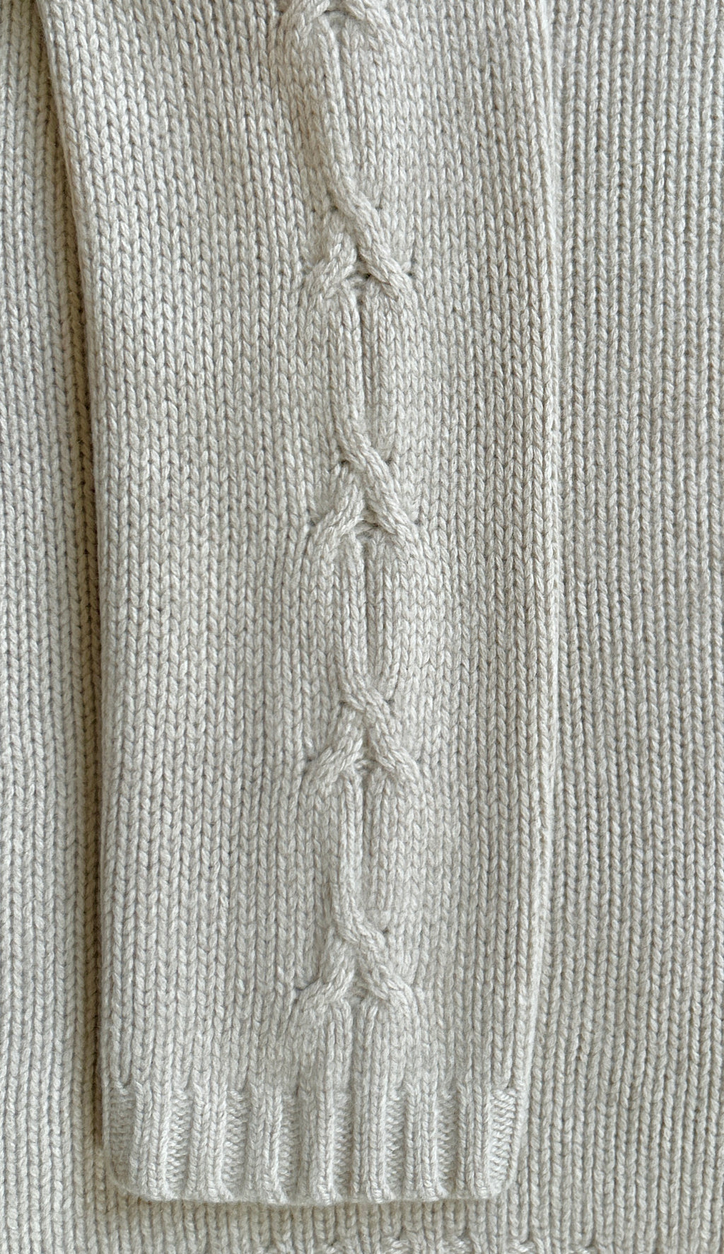La Mattina, Italy 100% Cashmere Cable Pullover, Women M-L, NP: +400€