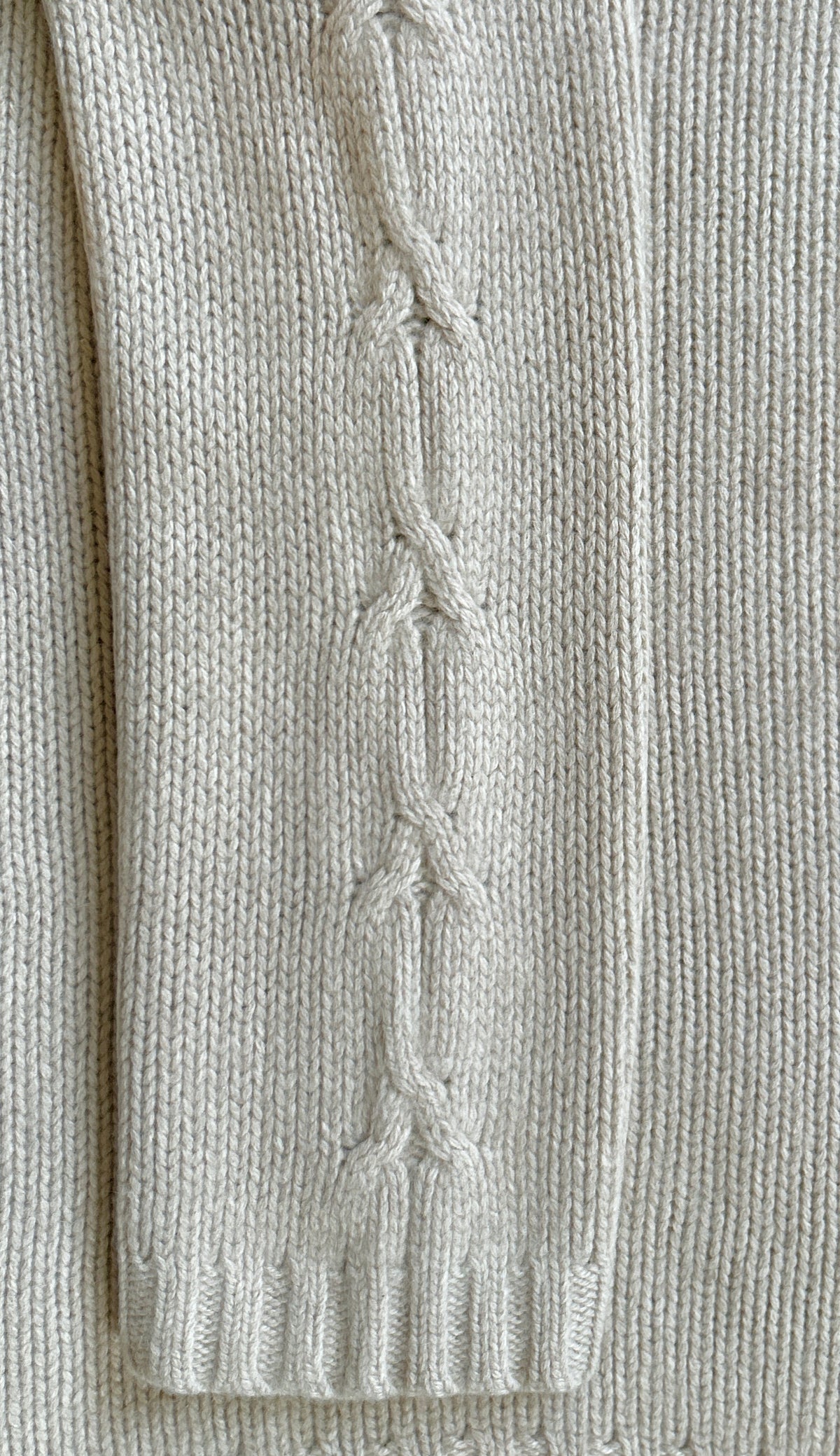 La Mattina, Italy 100% Cashmere Cable Pullover, Women M-L, NP: +400€