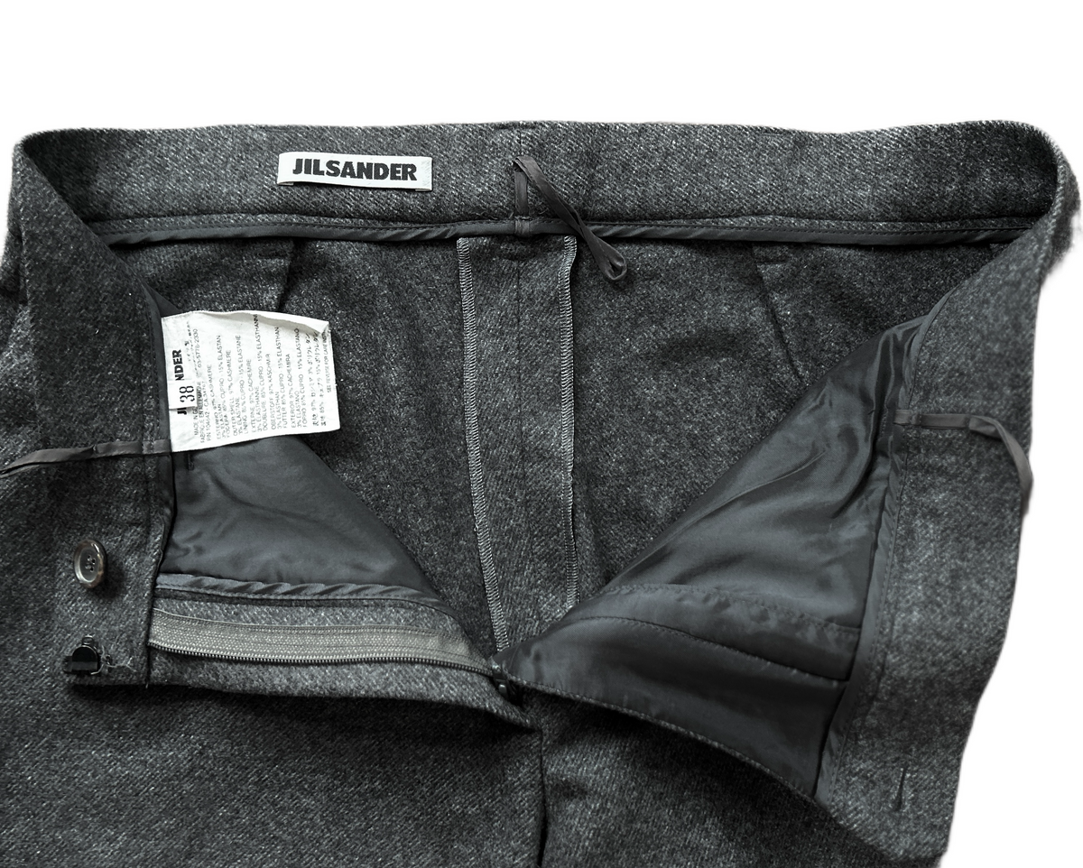 JIL SANDER 97% cashmere pants, women 38, NP: + 1500€