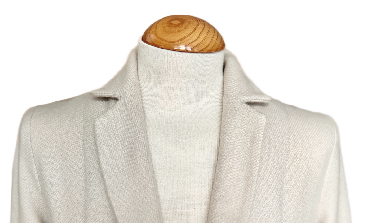 ELLA, Italy,  100% Cashmere Coat, Women S (Greige) NP: 300€