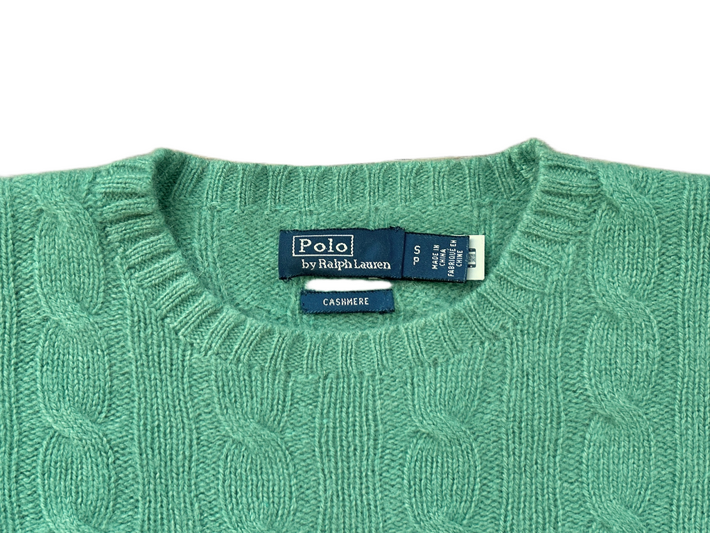 POLO RALPH LAUREN Cashmere Cable Knit Pullover, Women S, NP: 495€