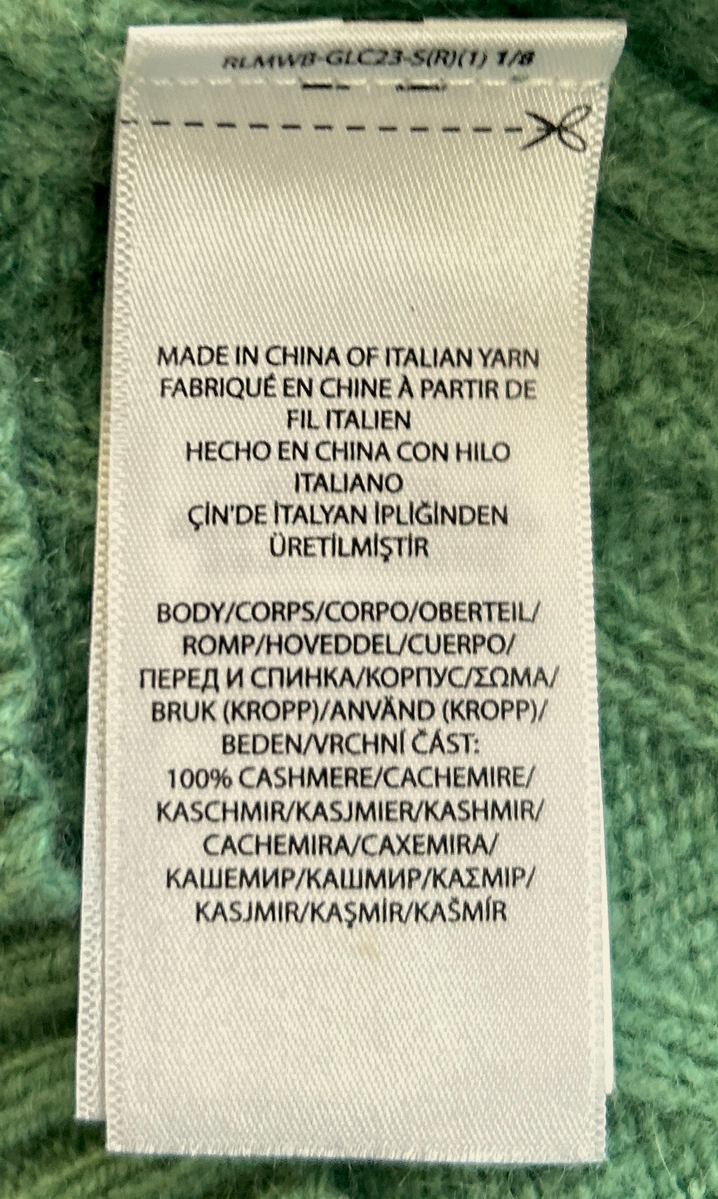 POLO RALPH LAUREN Cashmere Cable Knit Pullover, Women S, NP: 495€