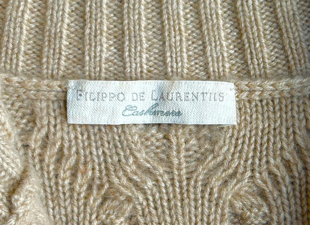 FILIPPO de LAURENTIIS, Italy, Cardigan 100% Cashmere, Women S, NP:  +350€
