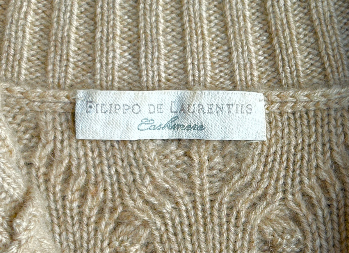 FILIPPO de LAURENTIIS, Italy, Cardigan 100% Cashmere, Women S, NP:  +350€
