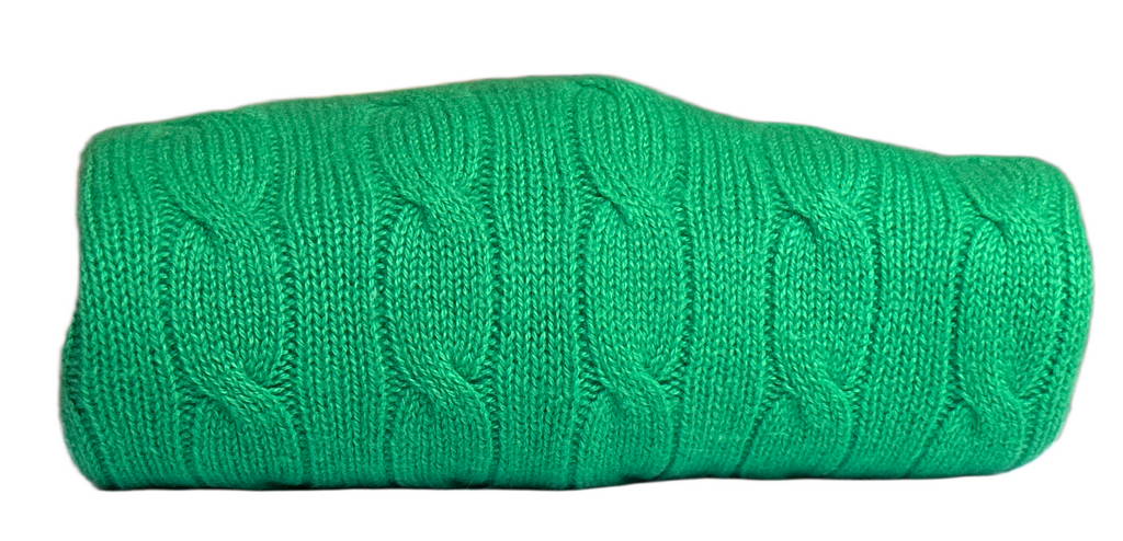 POLO RALPH LAUREN, 100% Cashmere Cable Knit Pullover, Women S, NP: 595€