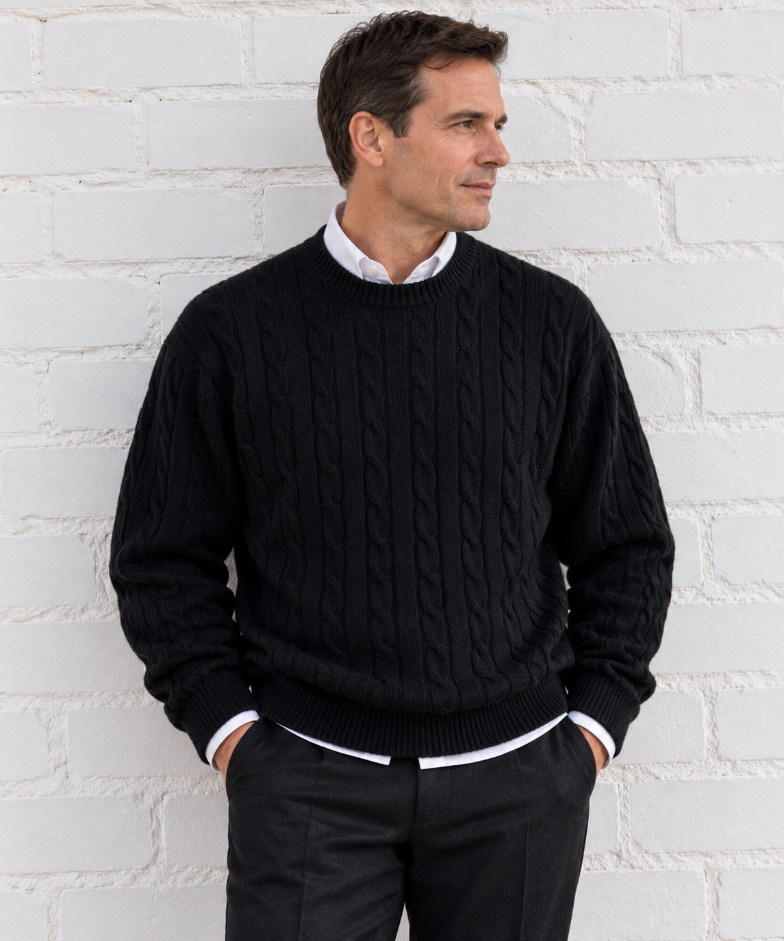 PIACENZA Italy, 100% Cashmere Pullover, Men XL, NP: +700€