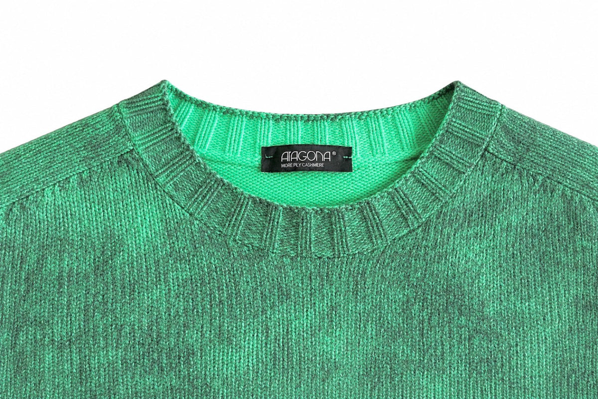 ARAGONA Italy Merino-Cashmere Pullover, Women M