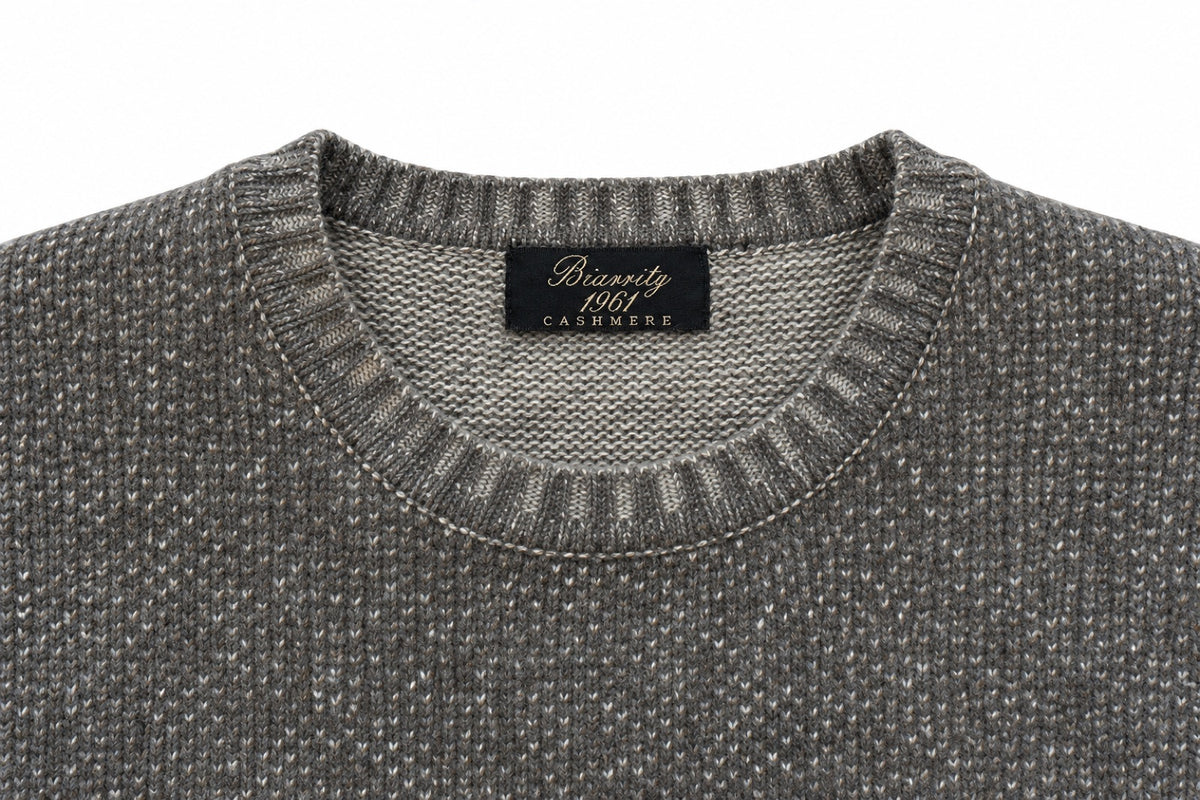 BIARRITZ 1961 Italy Cashmere Pullover, Women L
