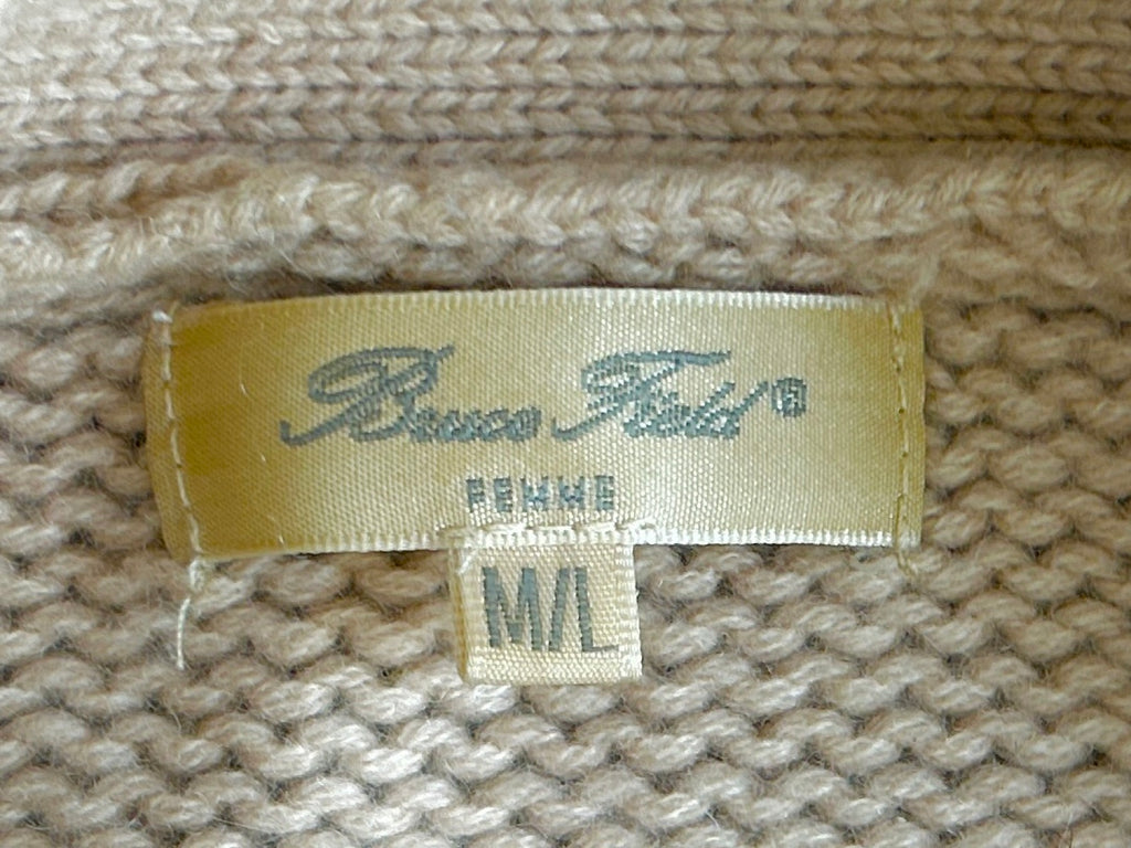 BRUCE FIELD Paris Cashmere Cardigan, Women L