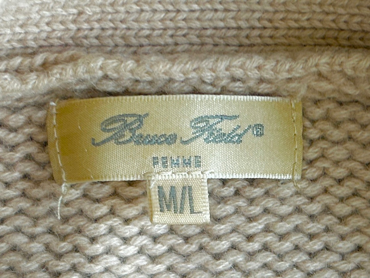 BRUCE FIELD Paris Cashmere Cardigan, Women L