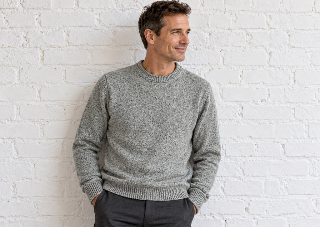 DERBY Italy Cashmere Pullover, Men L