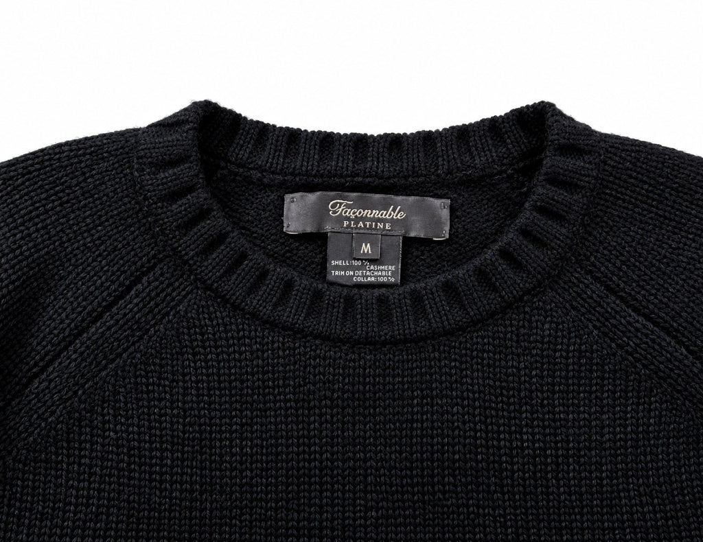 FAÇONNABLE France Cashmere Pullover, Women M