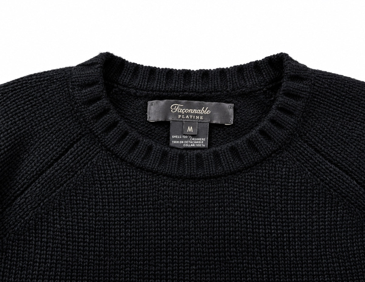 FAÇONNABLE France Cashmere Pullover, Women M