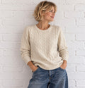 Lord & Taylor, NYC 100% Cashmere Cable Knit Pullover, Women M, NP: ca. 180€