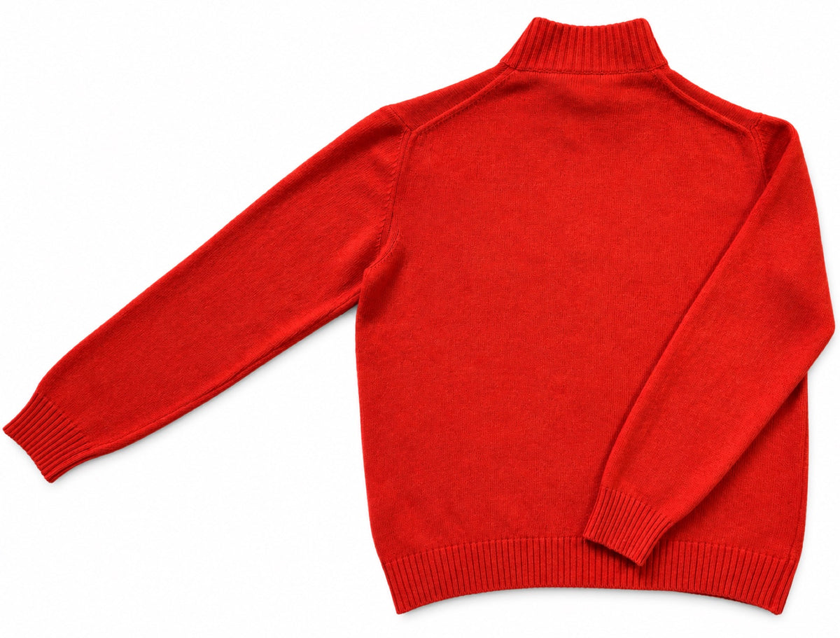 HERMÈS Paris Cashmere Zip Cardigan, Men L