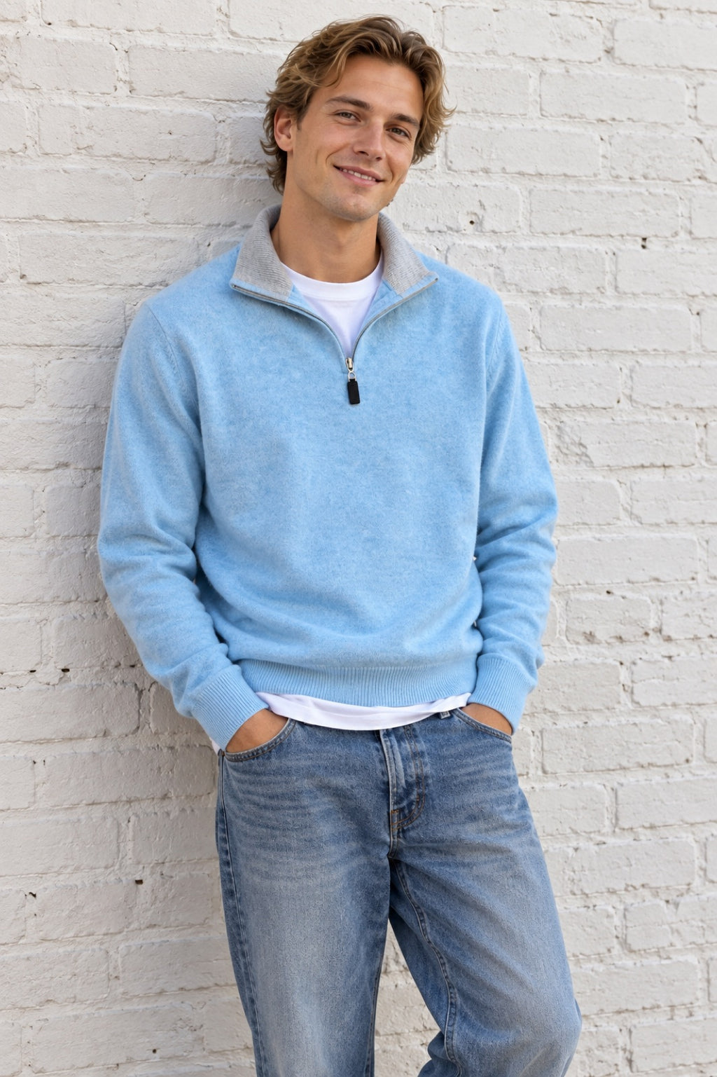 JARDIN PRIVÉ Paris Cashmere Troyer, Men S (M)