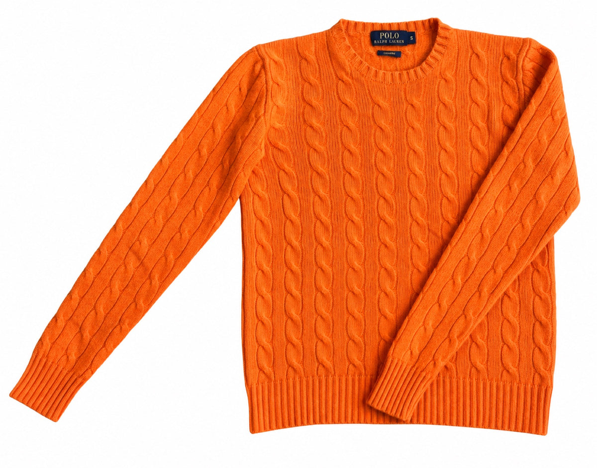 POLO RALPH LAUREN Cashmere Cable Knit Pullover, Women S