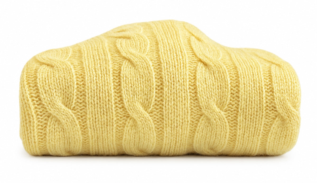 POLO RALPH LAUREN Cashmere Cable Knit Pullover, Women S (Yellow)