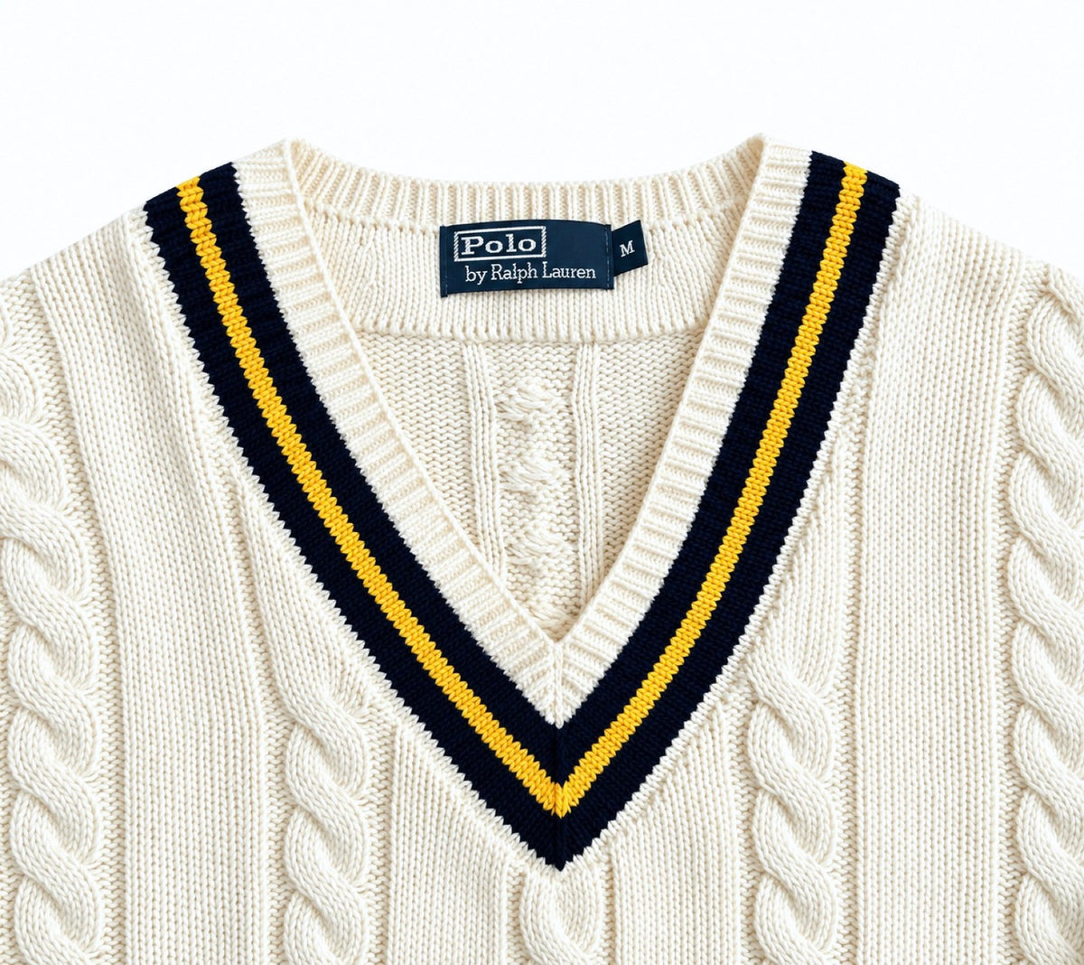 POLO RALPH LAUREN Cotton-Cashmere Cricket Sweater, Men M-L