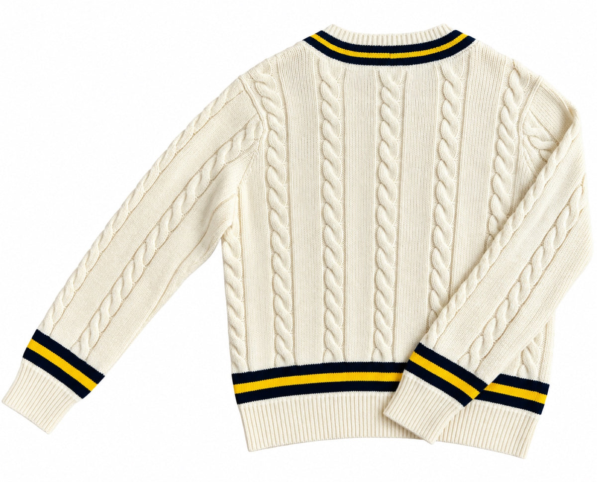 POLO RALPH LAUREN Cotton-Cashmere Cricket Sweater, Men M-L