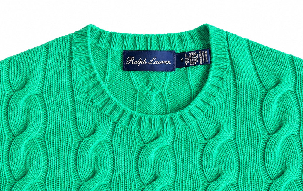 RALPH LAUREN COLLECTION Cashmere Cable Pullover, Men S-M