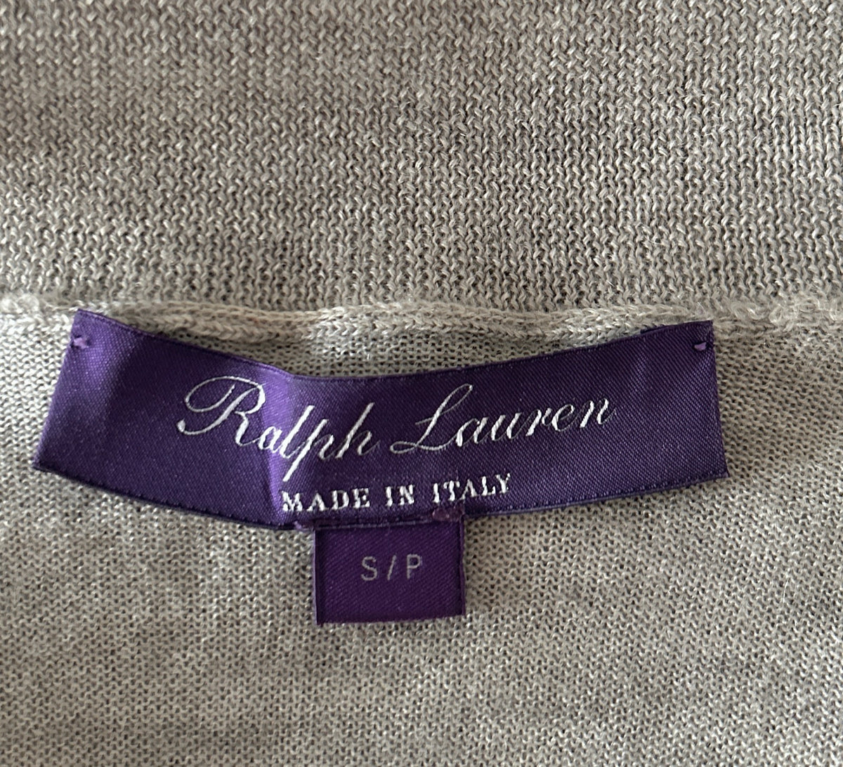 RALPH LAUREN COLLECTION Cashmere Pullover, Women S (Greige)