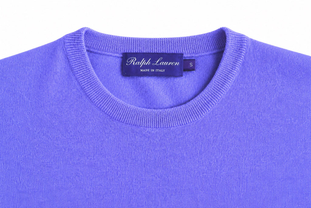 RALPH LAUREN COLLECTION Cashmere Pullover, Women S-M (Lavender)